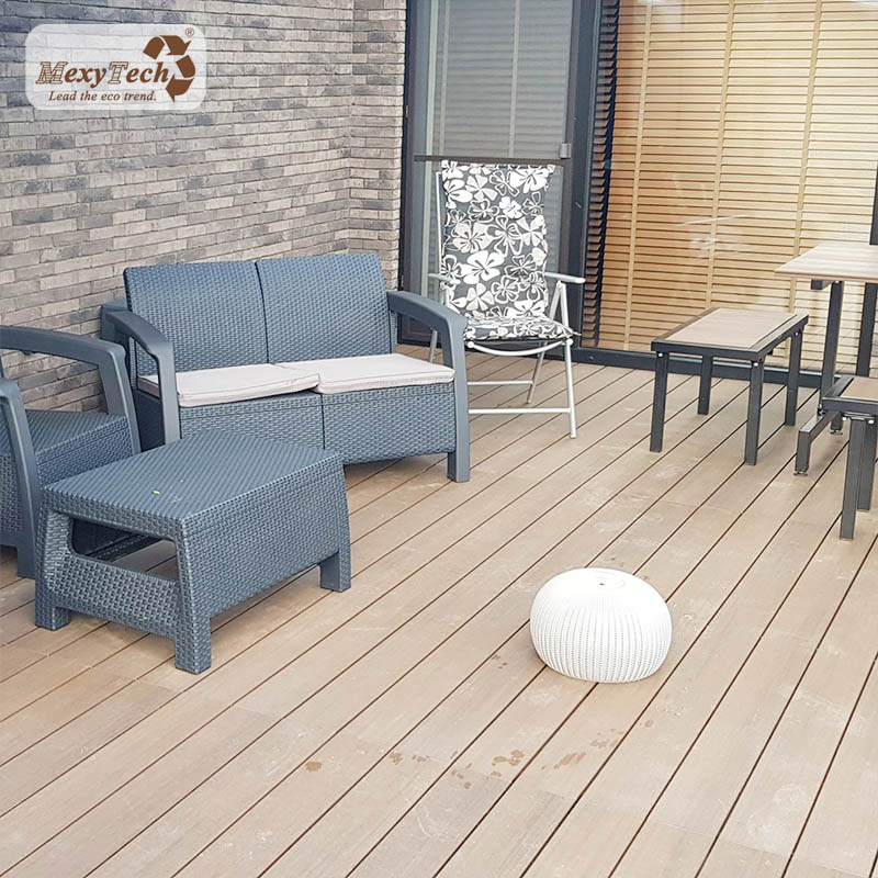 Outdoor Composite Wood Terrace Decking 138X23mm