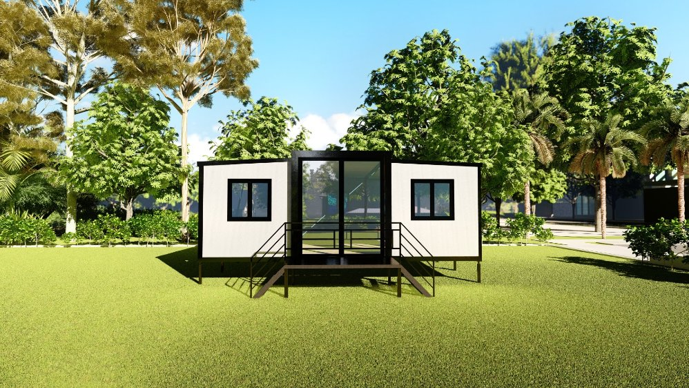Luxury Foldable Modular Steel Structure Prefab Mobile Shipping Expandable Container House