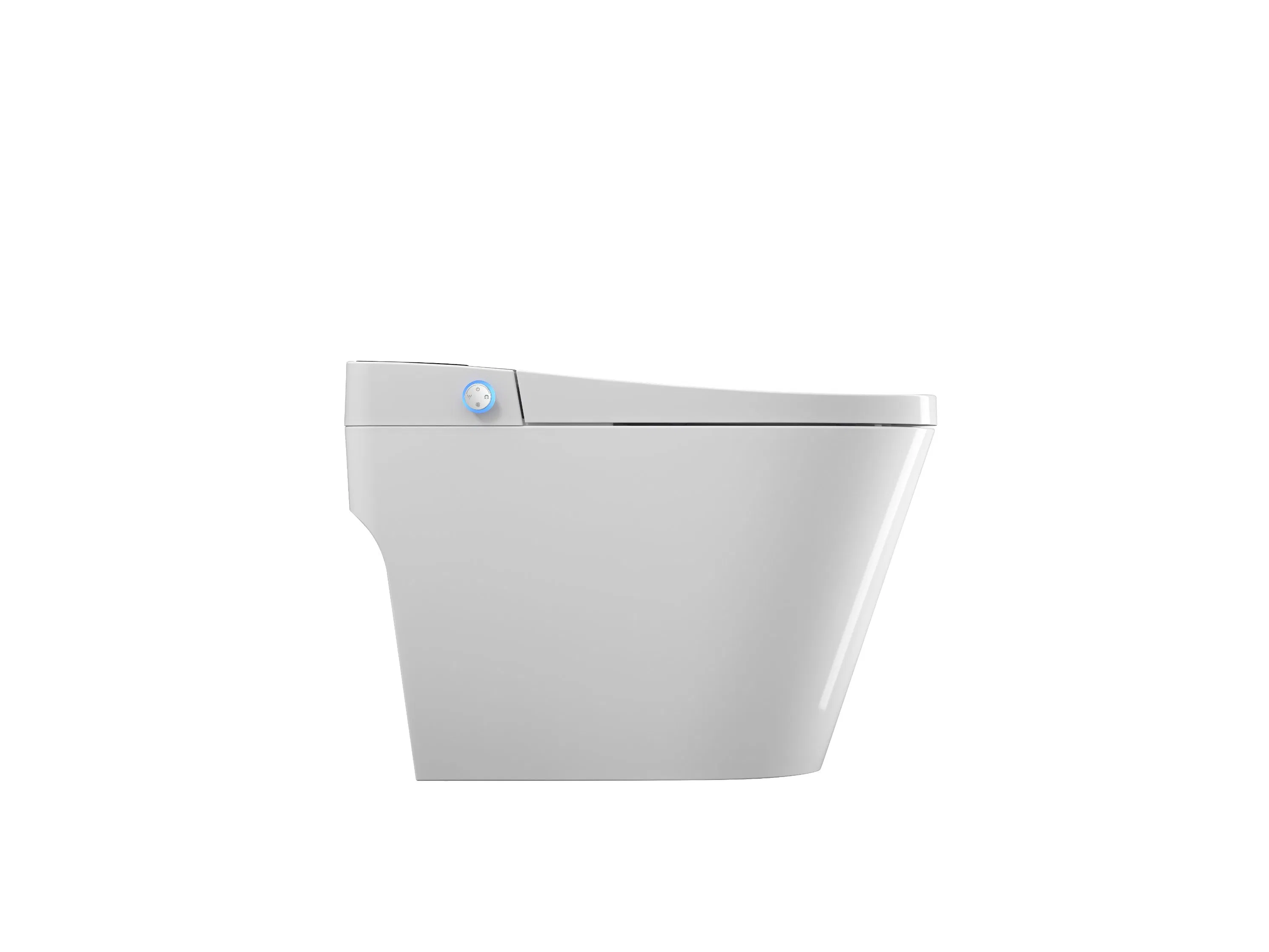 Smart Toilets Heated with Auto & Foot Sensor Flush Intelligent Tankless Toilet with Nightlight & Soft Close Seat Modern Smart Toilet for Luxury Residences/H