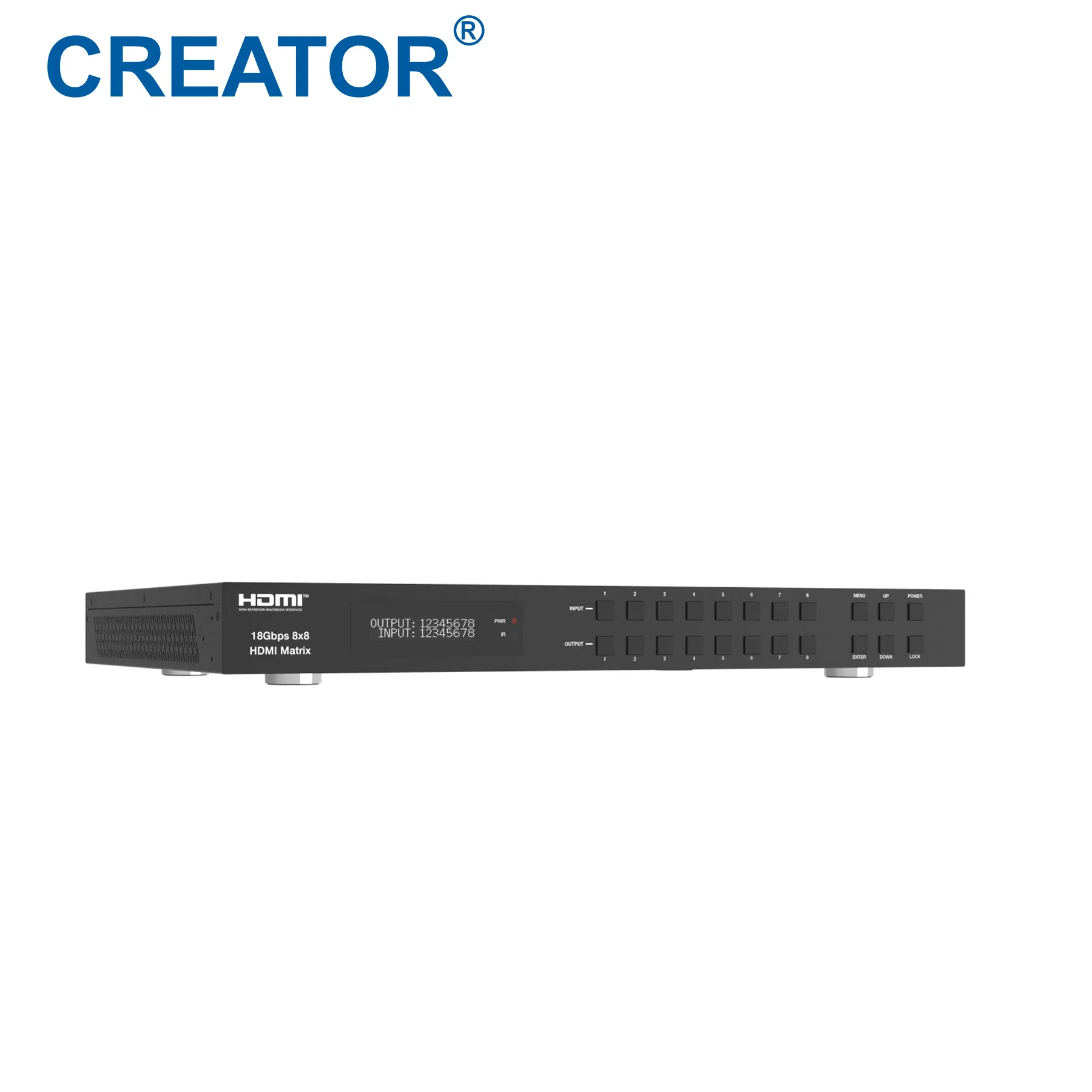 Матричный коммутатор HDMI 8x8 4K@60 Гц