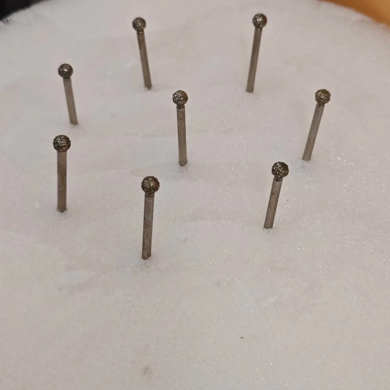 Diamond Burr Rotary File Set for Engraving, Polishing, Carving Glass Stone Metal