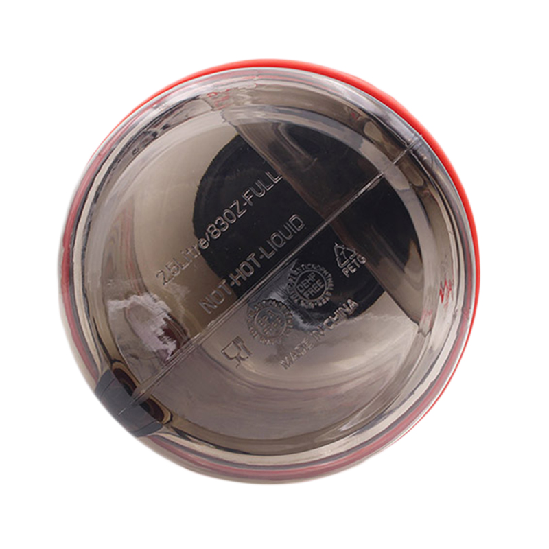 2.5L Gym half gallon water jug custom water bottle for fitness