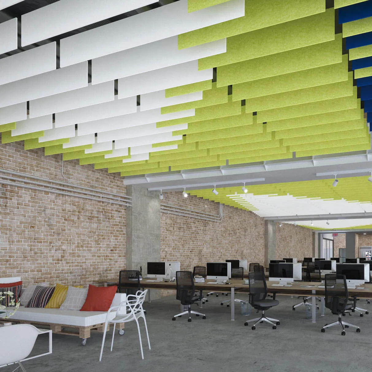 Restaurant E0 Approved Th-Nova Standard or Customized Slat Wall Panel Acoustic Panels