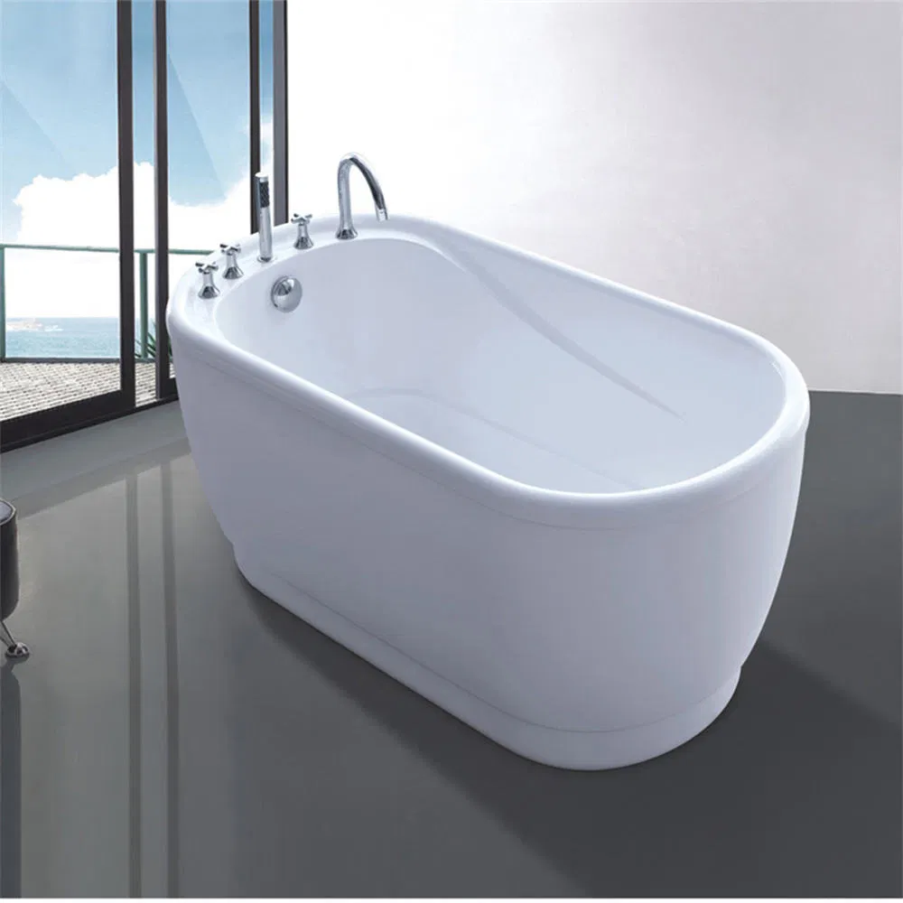 Freestanding Bathtub Factory Cheap Price 67 Inch Luxury Adult Soaking Tub Custom Colors Acrylic Indoor Bathroom Tubs