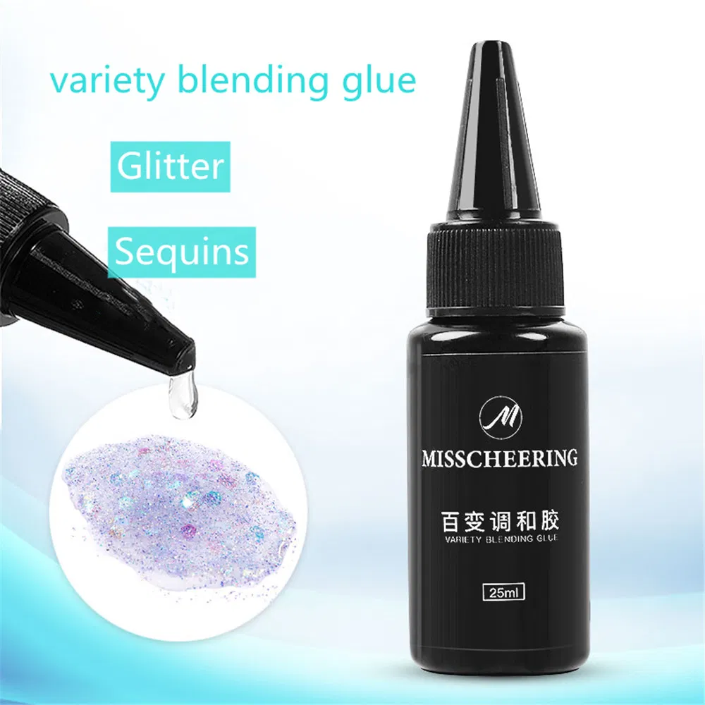 Transparent Blending Glue New Auxiliary Function Glue Blending Glitter Sequin Color Transparent Universal Gel