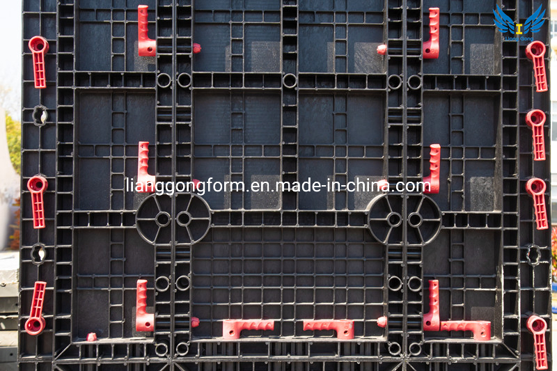 100 Times Reusable Fast Plastic Formwork for Construction