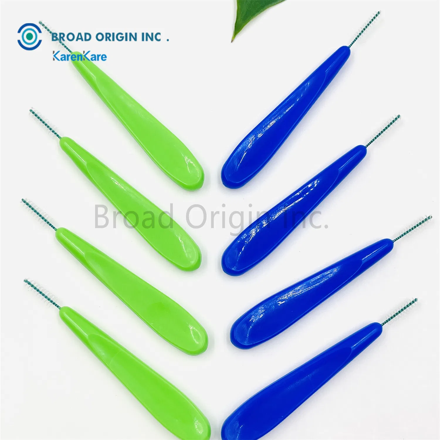 Eco Friendly Biodegradable Interdental Brush for Adult Toothpicks Toothbrush