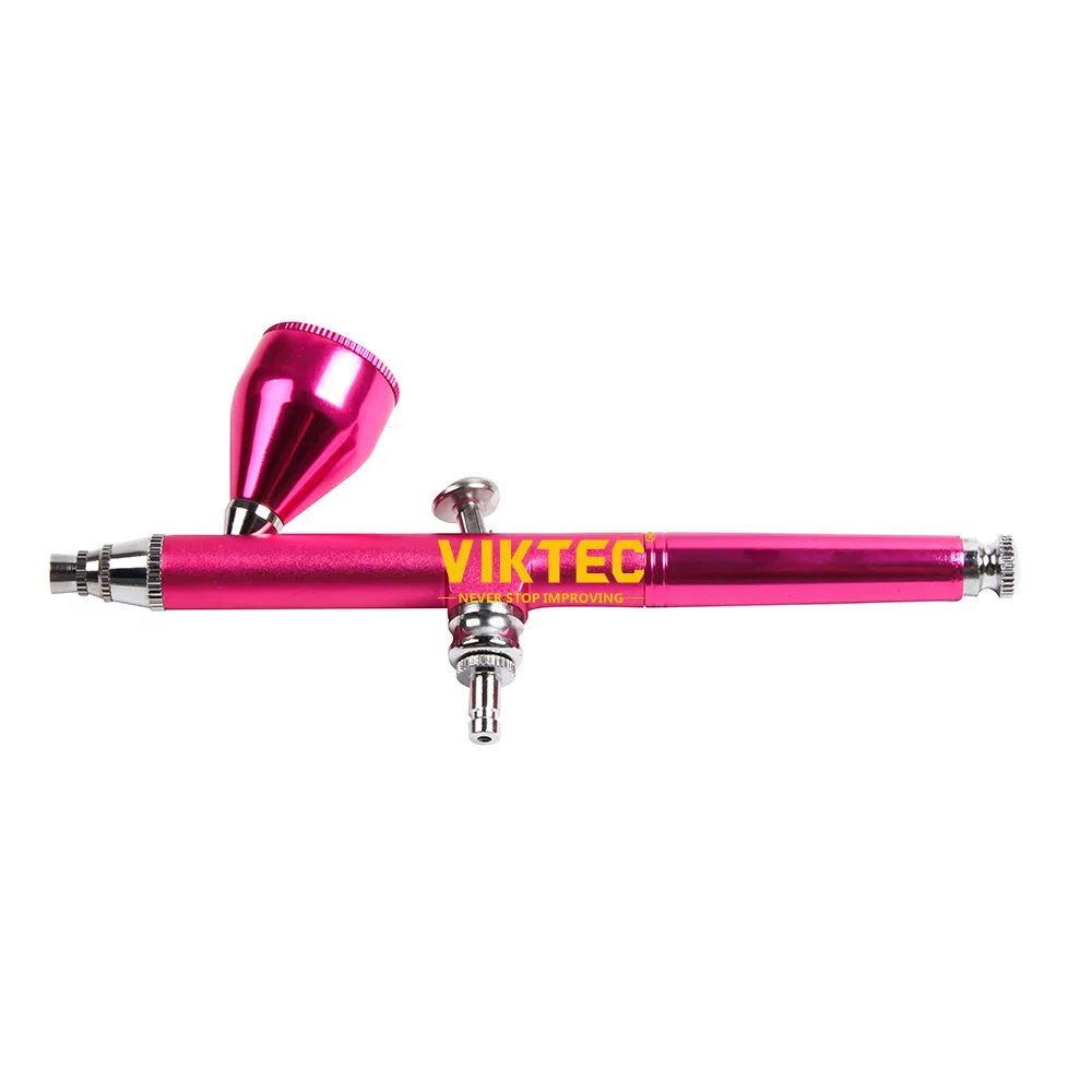 Алюминиевый аэрограф 9cc, горячий розовый