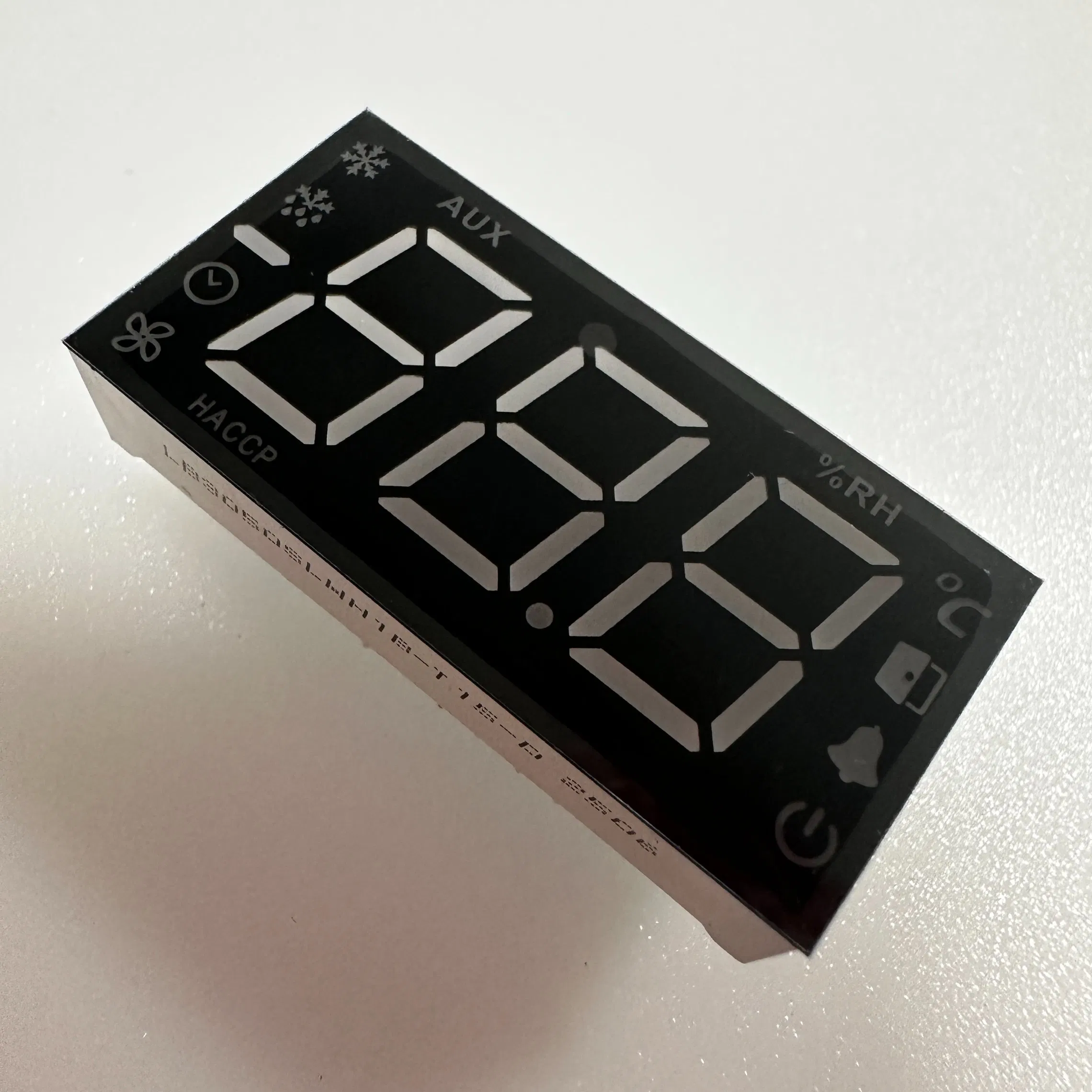 Customized 3 Digit 7 Segment LED Display White for Refrigerator