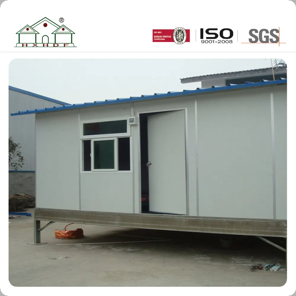 Economical Small Prefab Tiny House with 1 Bedroom and Chassis