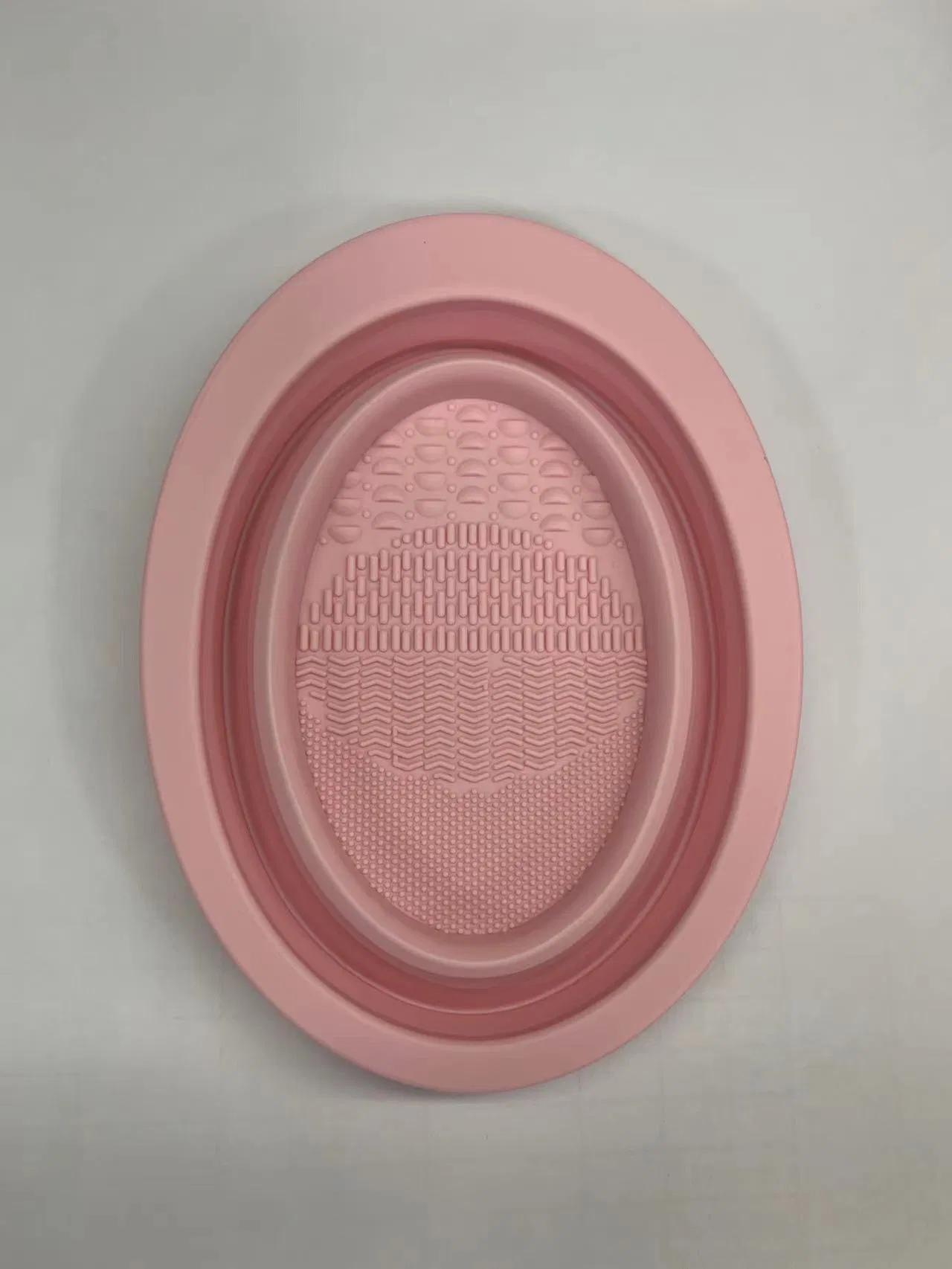 Cross -Border Silicone Folding Bowl Beauty Egg Cleaning Tool Powder Puff Cleaning Cushion Brush Brushing Makeup Brush Cleaningartifact