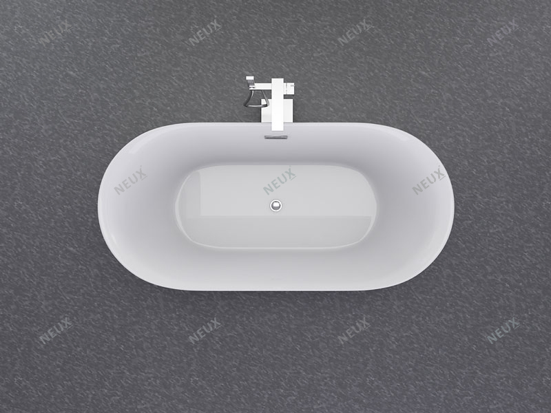 Акриловая ванна овальная европейская LT-704