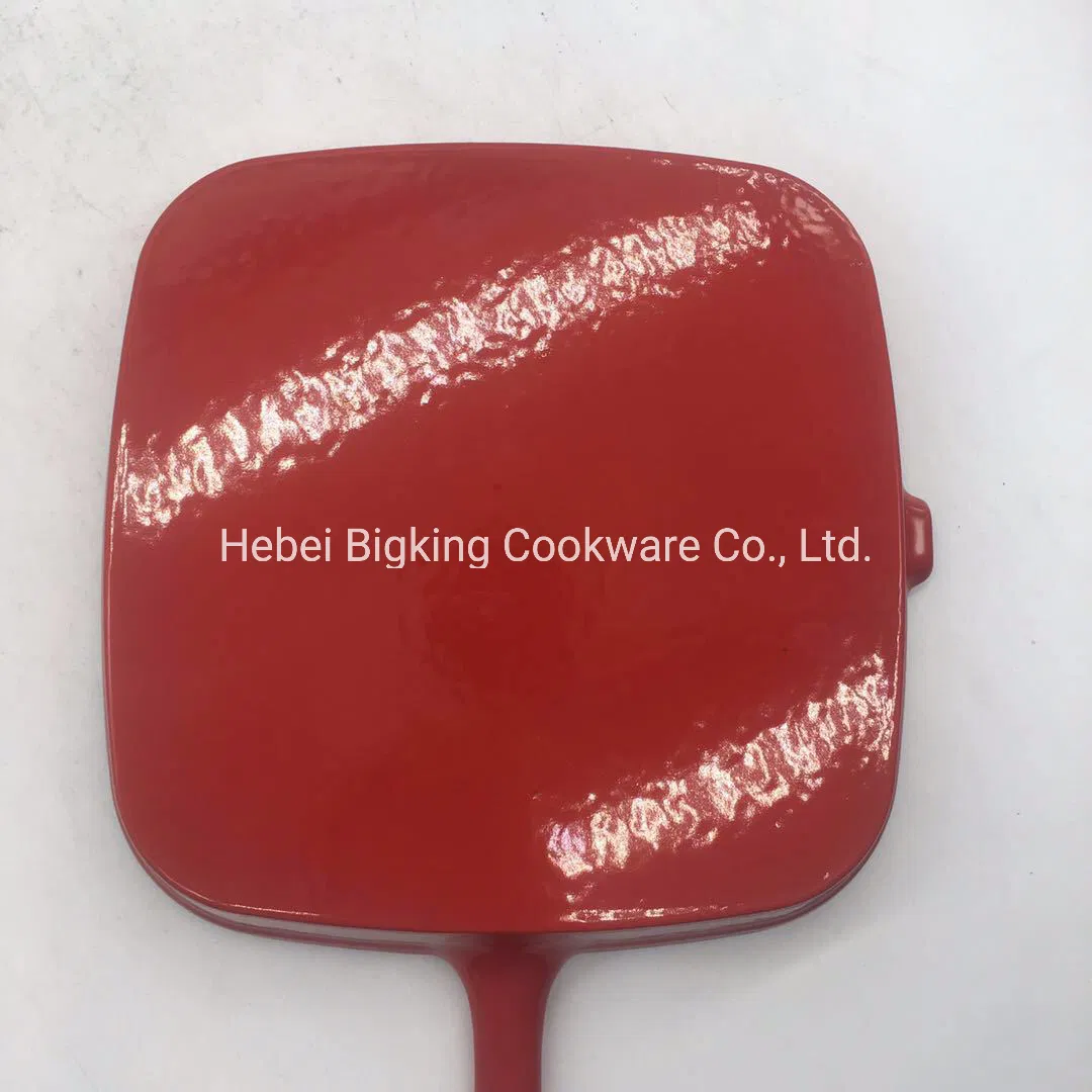 Manufacturer Supply Pre-Seasoned Cast Iron Grill Fry Pan with Good Price