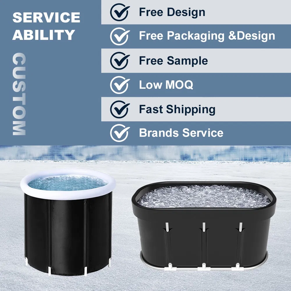 Складная ванна для ледяной терапии Athlete Ice Bath Pod