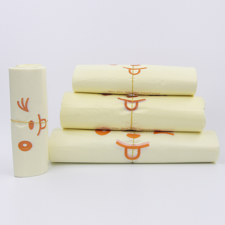 Customized Biodegradable Disposable Takeaway Shopping Bags Food Takeaway Bags