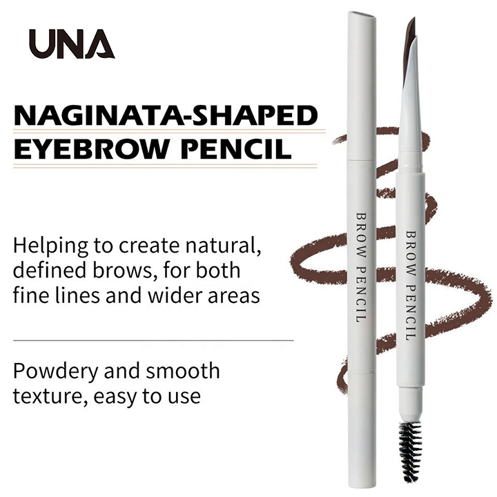 Eyebrow Pencil Private Label Custom Brown Black with Brush Eye Makeup Waterproof Long Lasting Vegan Brow Pencil