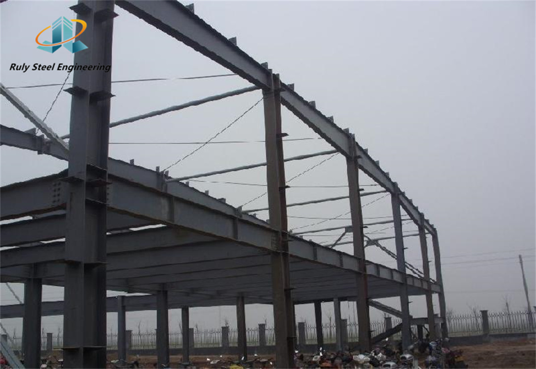 Steel Support Beam Prefab Structural Steel Beams and Columns Fabrication