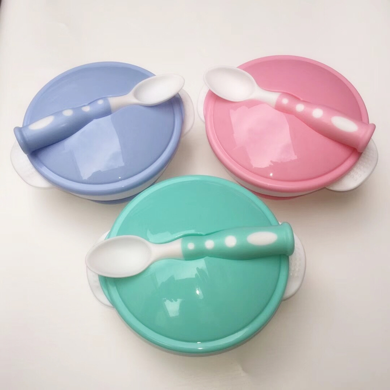 Anti-Slip Stay Put Suction Colorful Unbreakable Baby Feeding Bowl