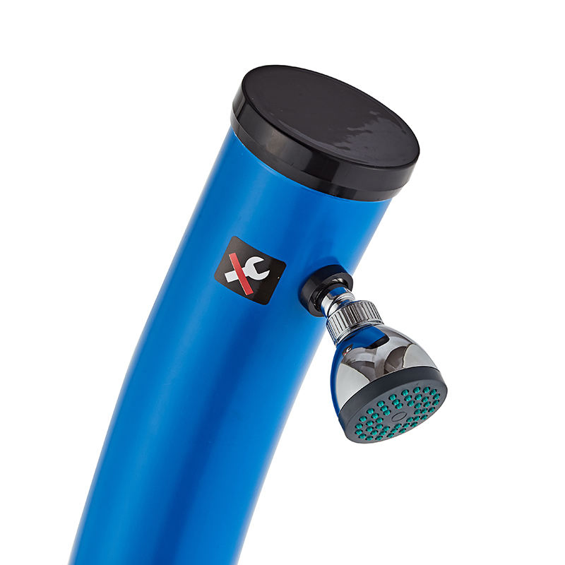 20L Blue Beach Outdoor Poo Shower Solar Instant Shower Water Garden Qutdoor Beach Shower Column