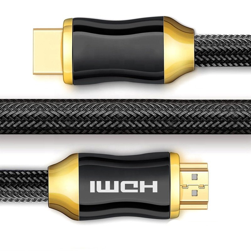 Кабель HDMI 2.0 высокоскоростной, 4K, с нейлоновой оплеткой