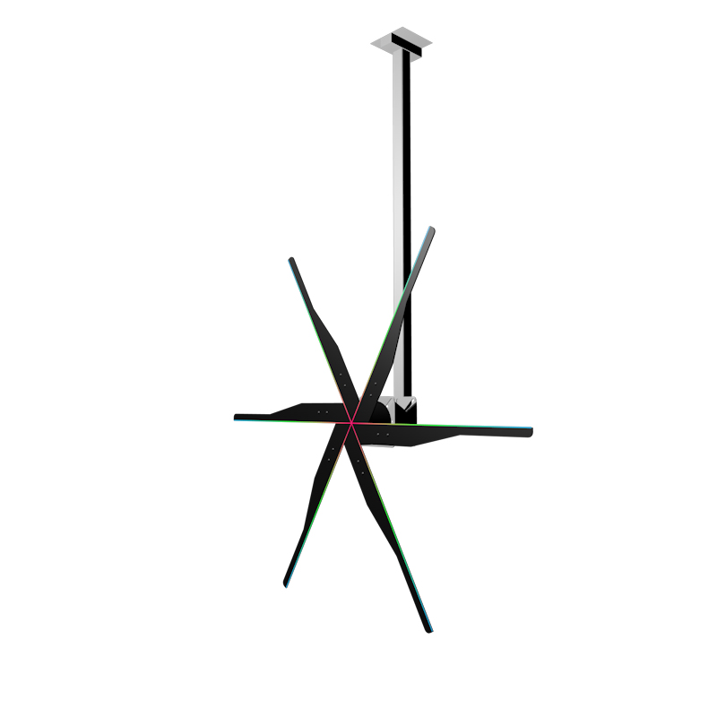 65 см WiFi голографический светодиодный вентилятор 3D проектор