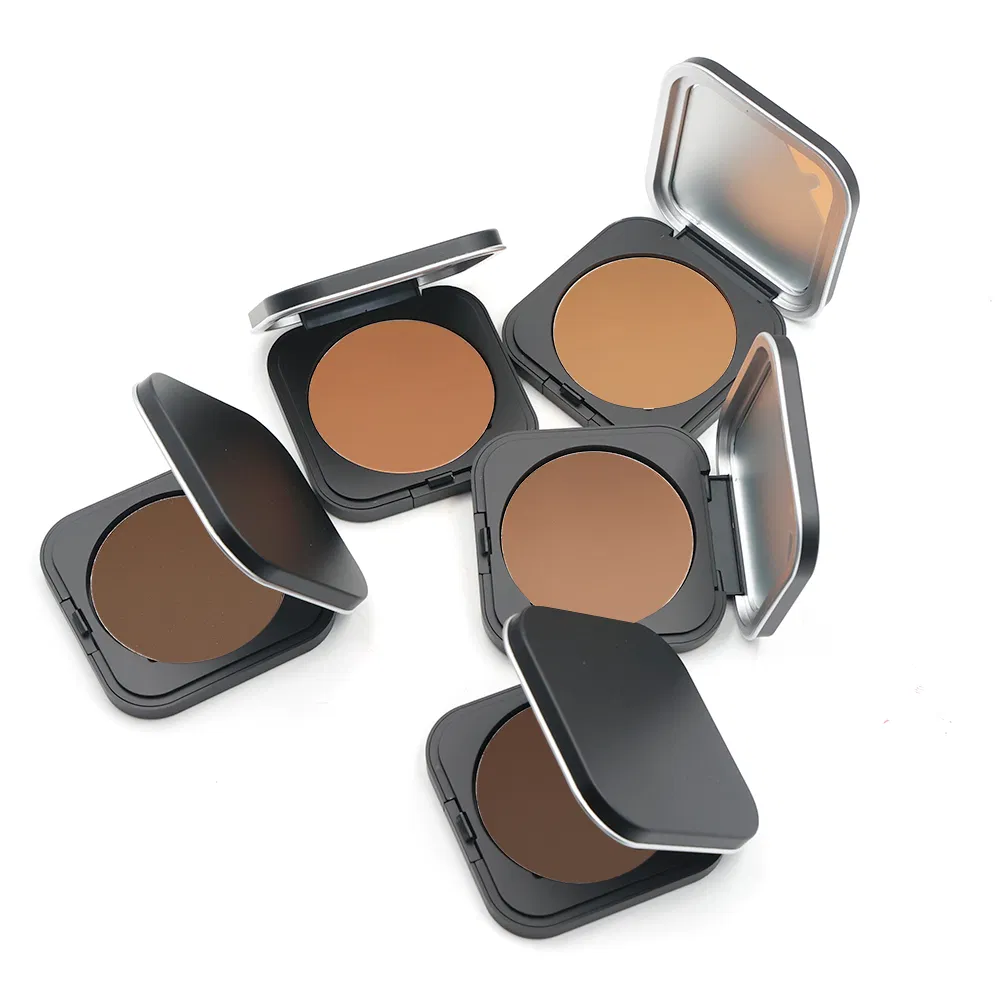 Low MOQ Setting Face Powder Custom Logo Pressed Compact Powder Private Label Compact Powder
