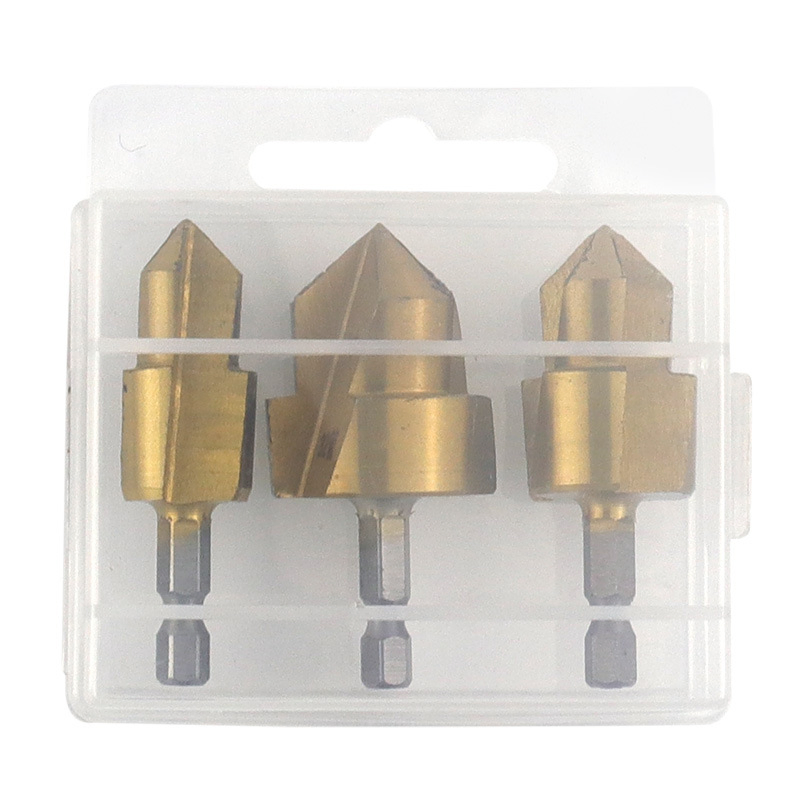 Hot Sale 20 25 32 Tin Coated Stepped Drill PPR Lifting Drill Bit for Water Pipe Hole Opener