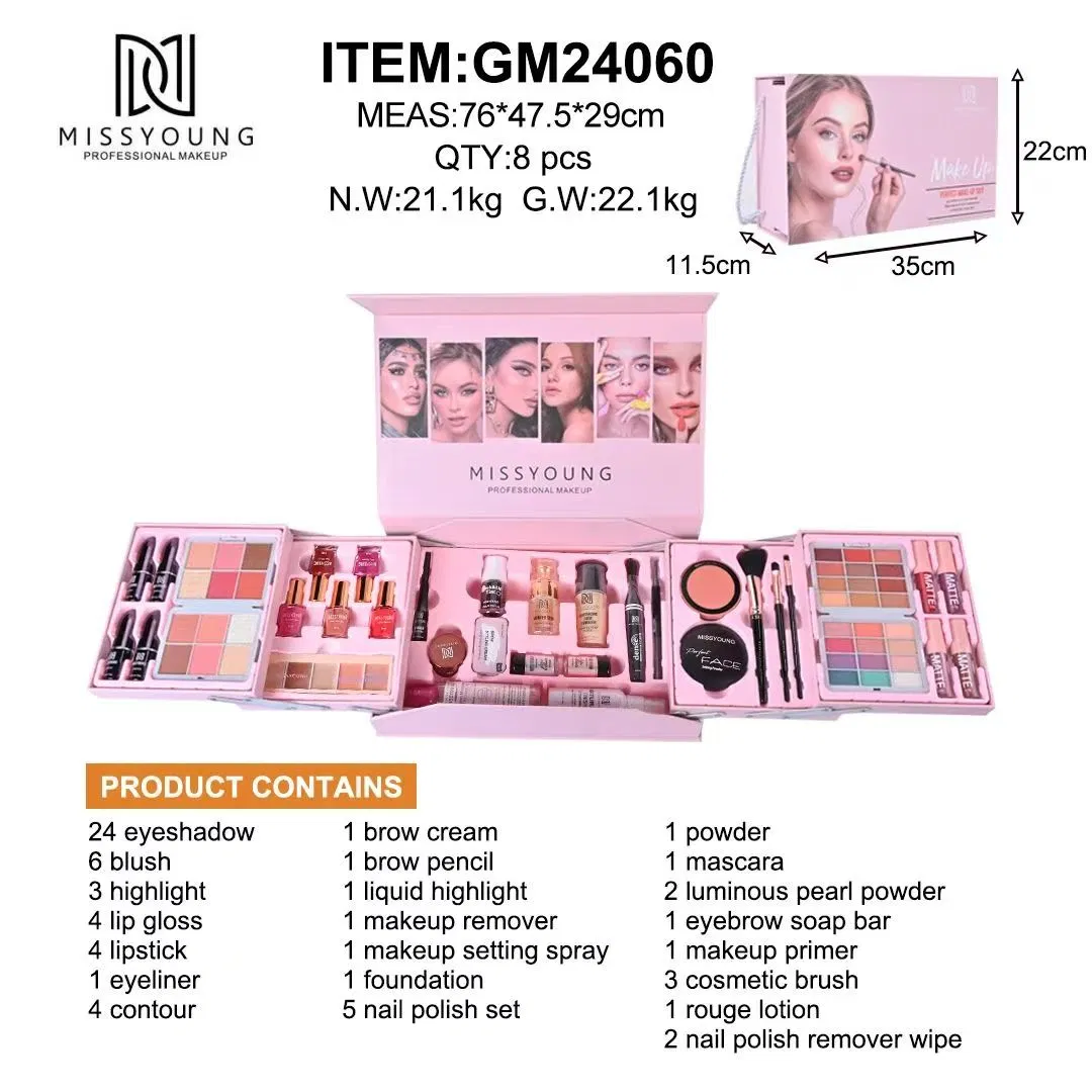 Glamour Makeup Essentials Kit for Beautiful Looks Everywhere Makeup Sets