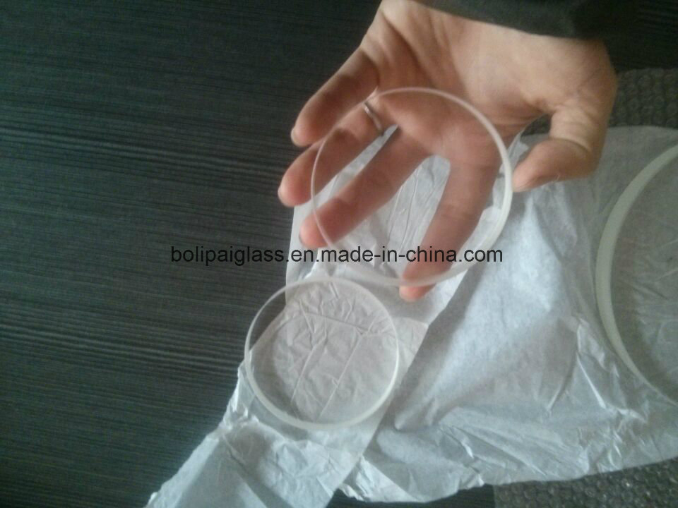 Round Shape Borosilicate Gauge Glass Capsule Shape Borosilicate Reflex Gauge Glass