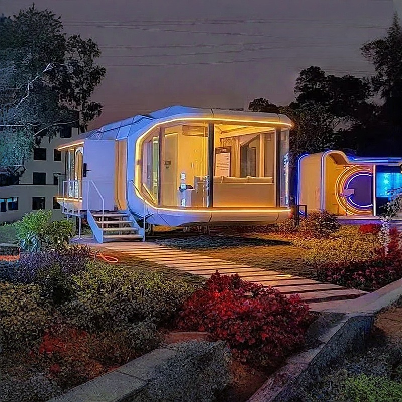 Space Capsule Mobile House, Homestay, Creative Hotel, Micro Cabin, Villa, Scenic Spot, Internet-Famous Space Capsule Homestay, Manufacturer