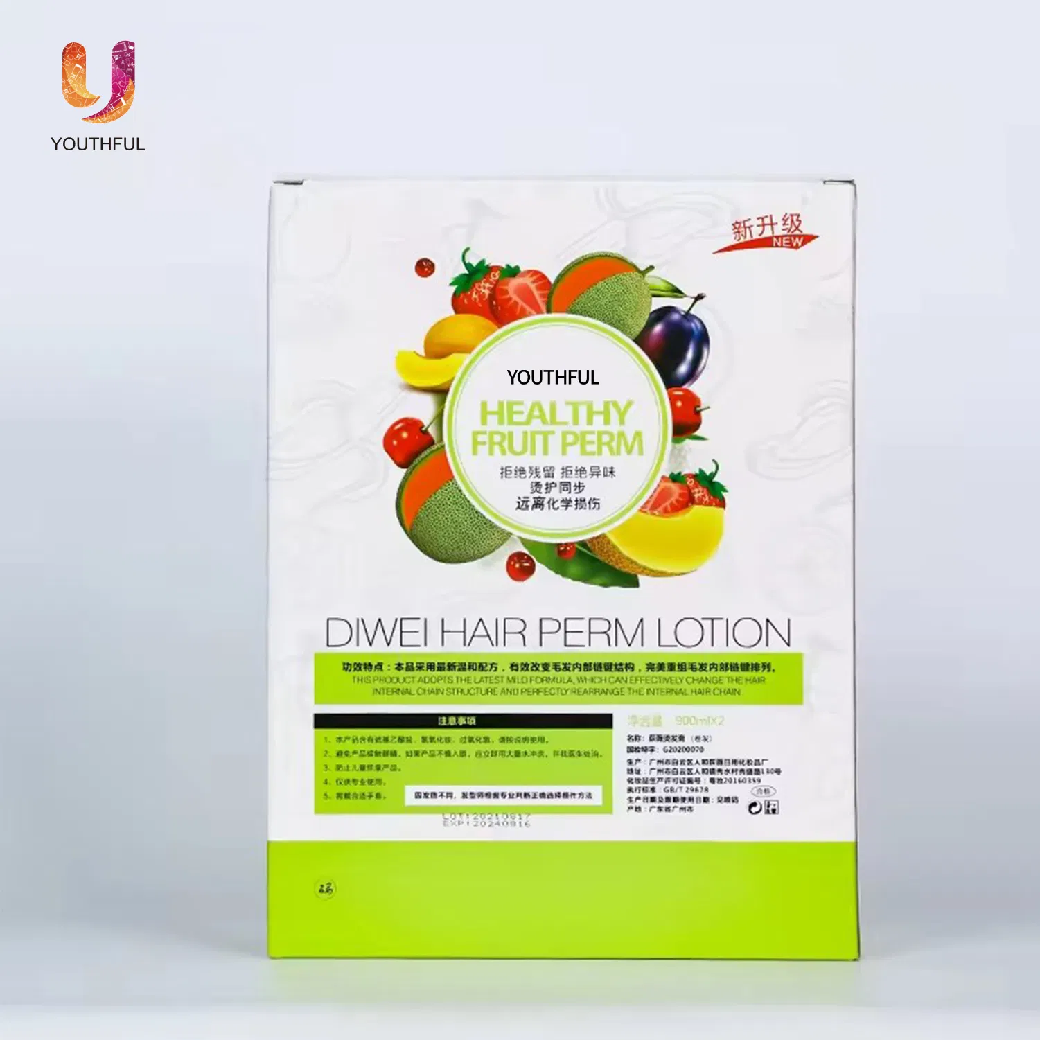 Wholesale Hair Care Moisturizing Fruity Straight Hair Curling Perm Cream