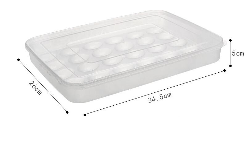 Wholesale Strong Clear PP Plastic Storage Egg Box for 30 Eggs