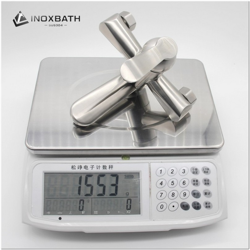 Wall Mount Bathtub Faucet Stainless Steel Commercial Grade Watermark