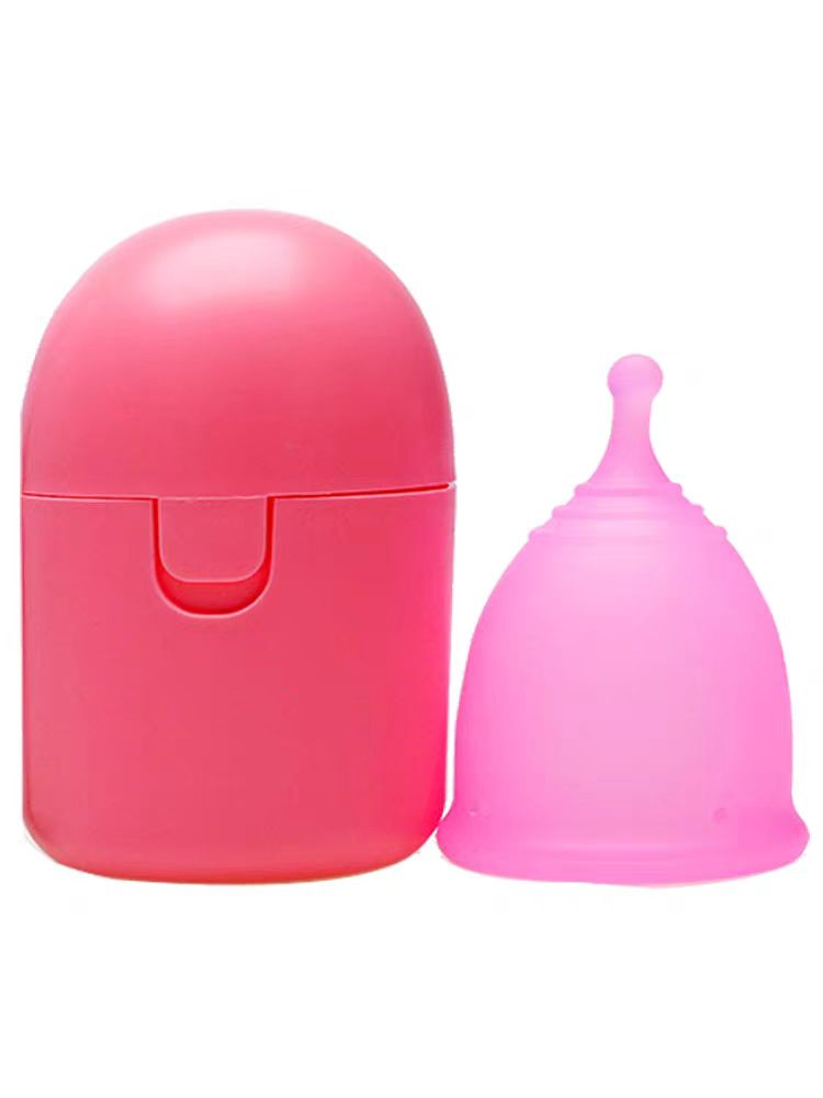 Medical Grade Silicone Menstrual Cup for Lady Period Feminine Hygiene