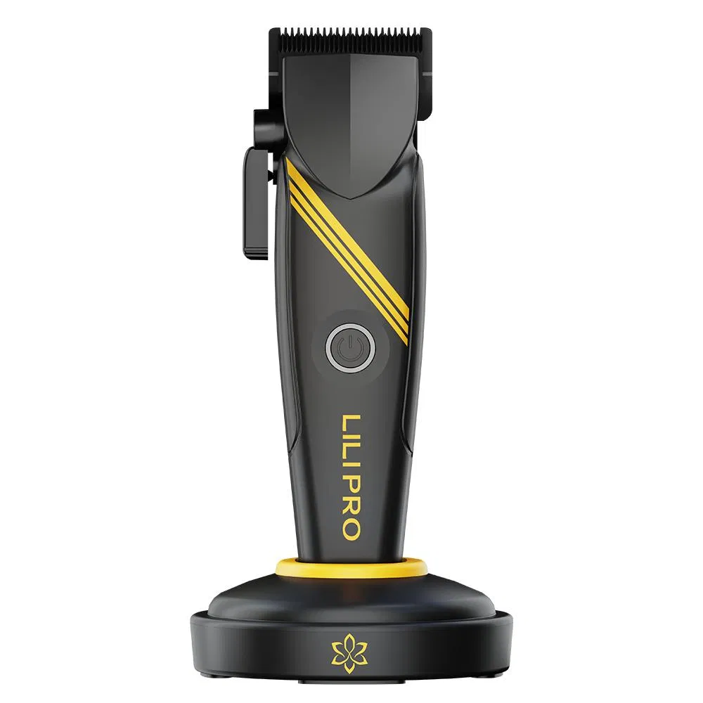 Lilipro Professional Cordless Electric Rechargeable Combo Clipper Y Trimmer High-Speed Motor Aluminum Alloy Barber Machine