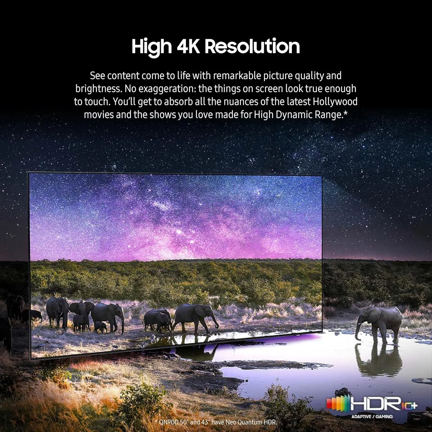 85-Inch Class Neo Qled 4K Qn90d Series Mini LED, Neo Quantum Hdr+ Smart TV W/Dolby Atmos