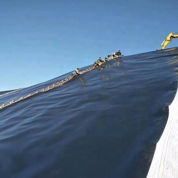 0.3mm-3mm HDPE Smooth Geomembrane Liner