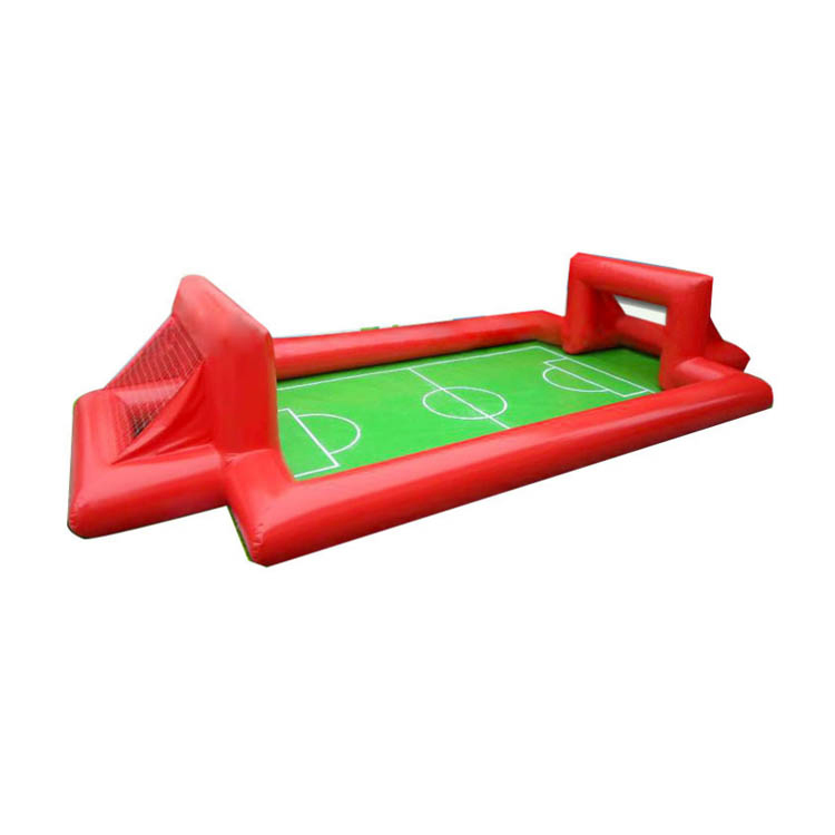 Inflatable Football Playground Adult Inflatable Game Sport Inflatable Gamescommercial Big Outdoor Activities Giant Inflatable Football Field Soccer Field