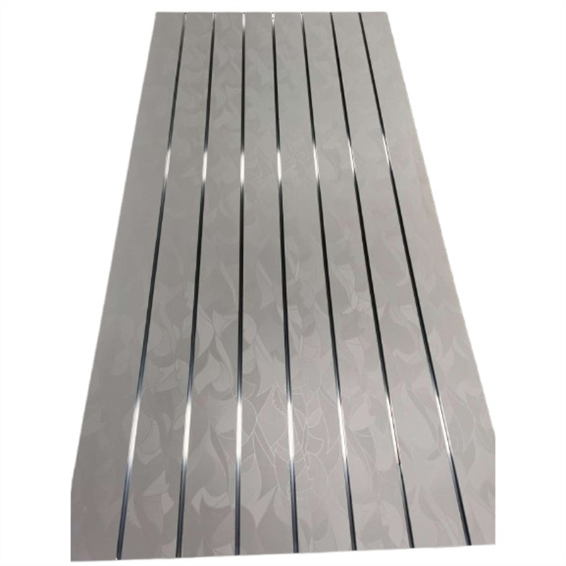 Slotted Plate Wall Panel 18mm Aluminum Slatwall Panel MDF for Display