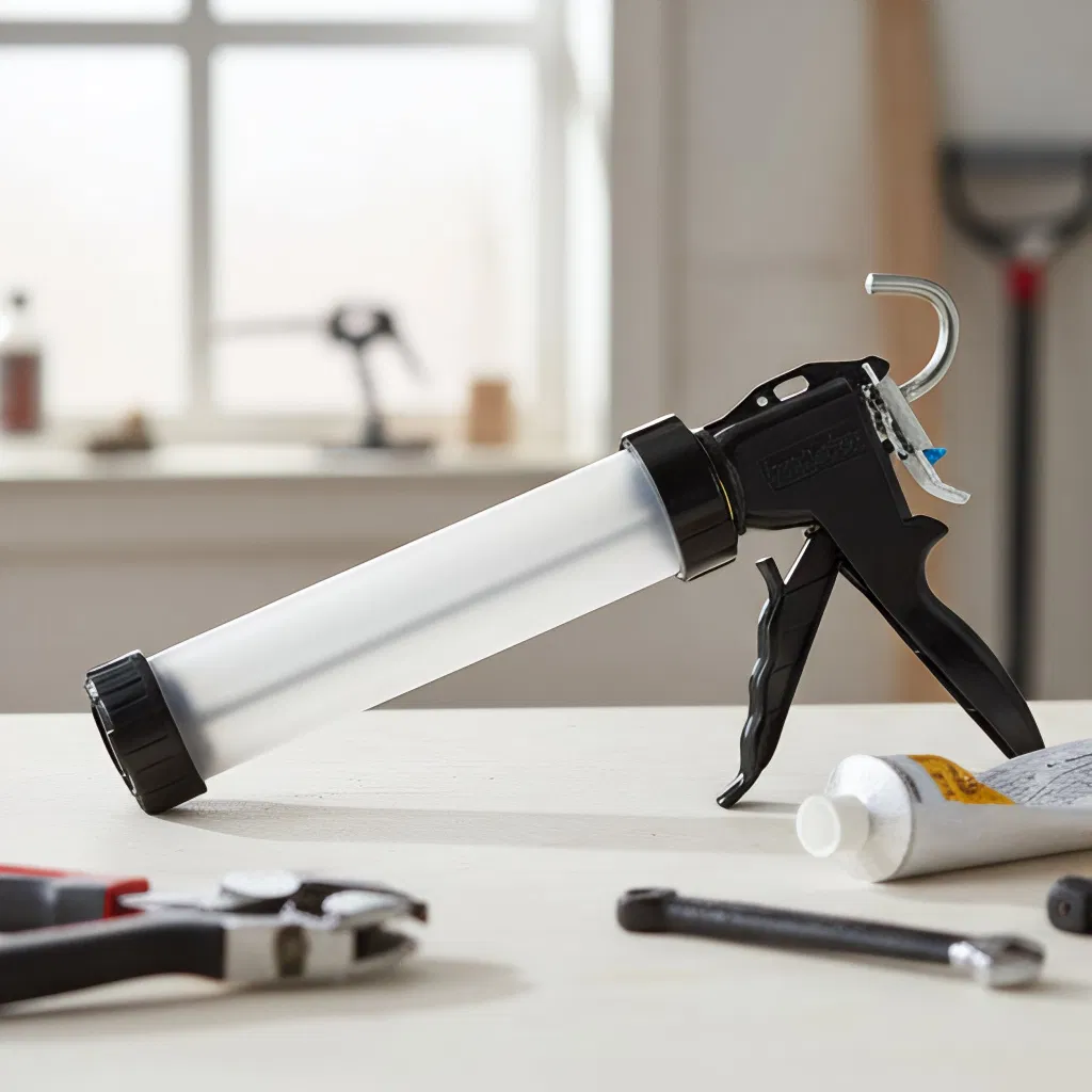 Oxidized Blue Finish Ht-SD1-400ml Caulking Gun for Precision Sealing