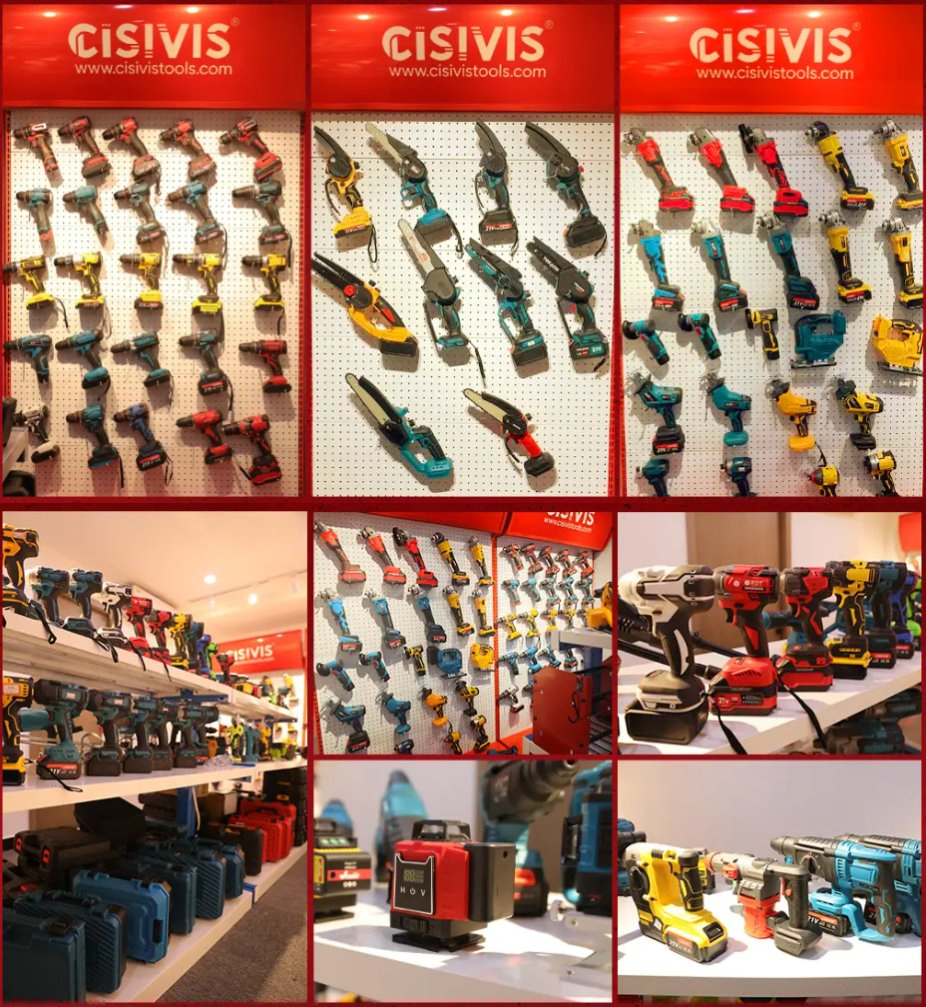 Беспроводной ударный шуруповерт CISIVIS 25 Нм, 1600 об/мин