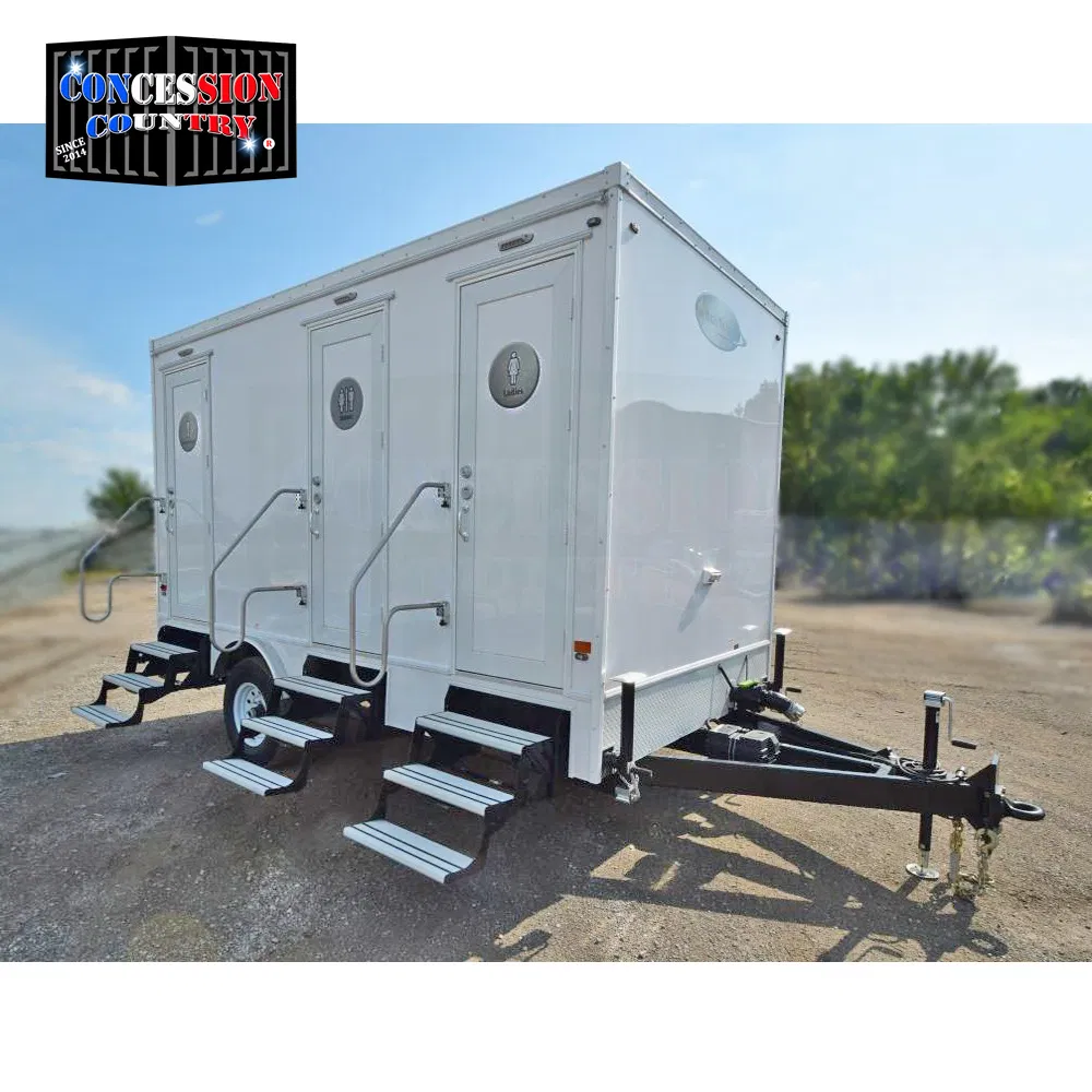 Custom Modern Mobile Restroom Trailer Outdoor Bathroom Luxury Portable Toilet Price