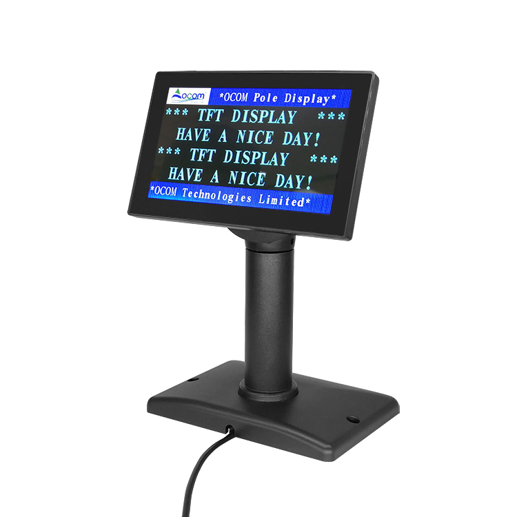 Supermarket Small USB POS LCD Customer Display