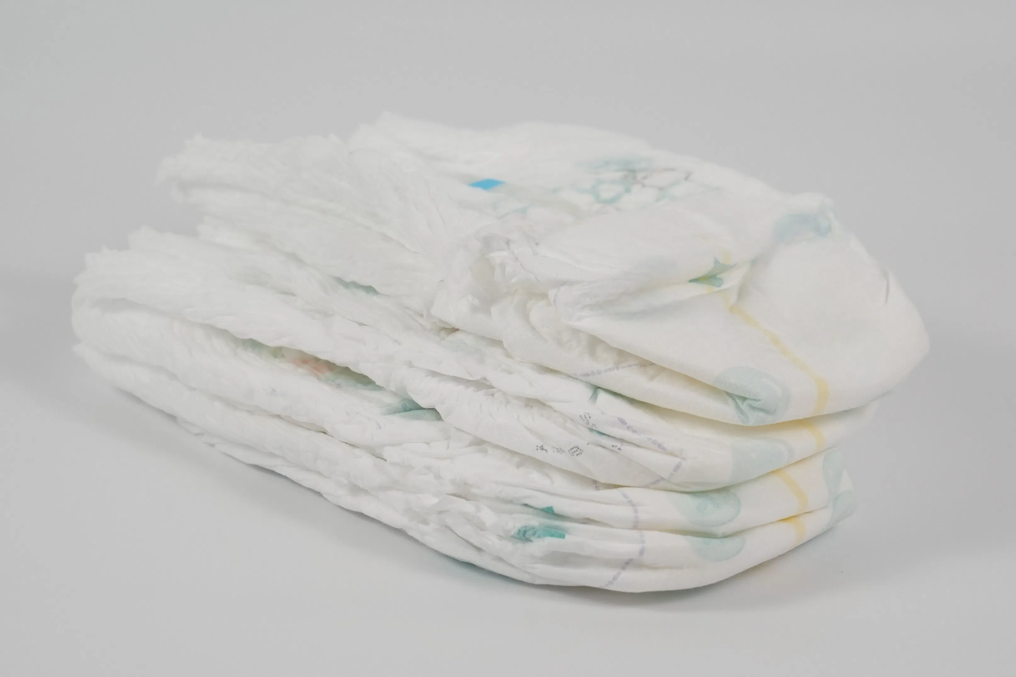 All Size Close Fitting Breathable Non-Woven Fabric Biodegradable Disposable Diaper