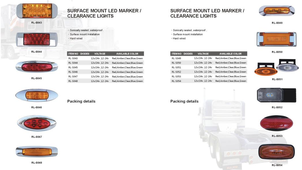 Trailer LED Lamp Light Truck LED Light Lamp
