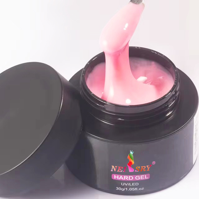 Hema Free Tpo Free No Heat Builder Nail Gel Soak off No Burn Painless Solid Nail Construction Extension UV Gel Builder