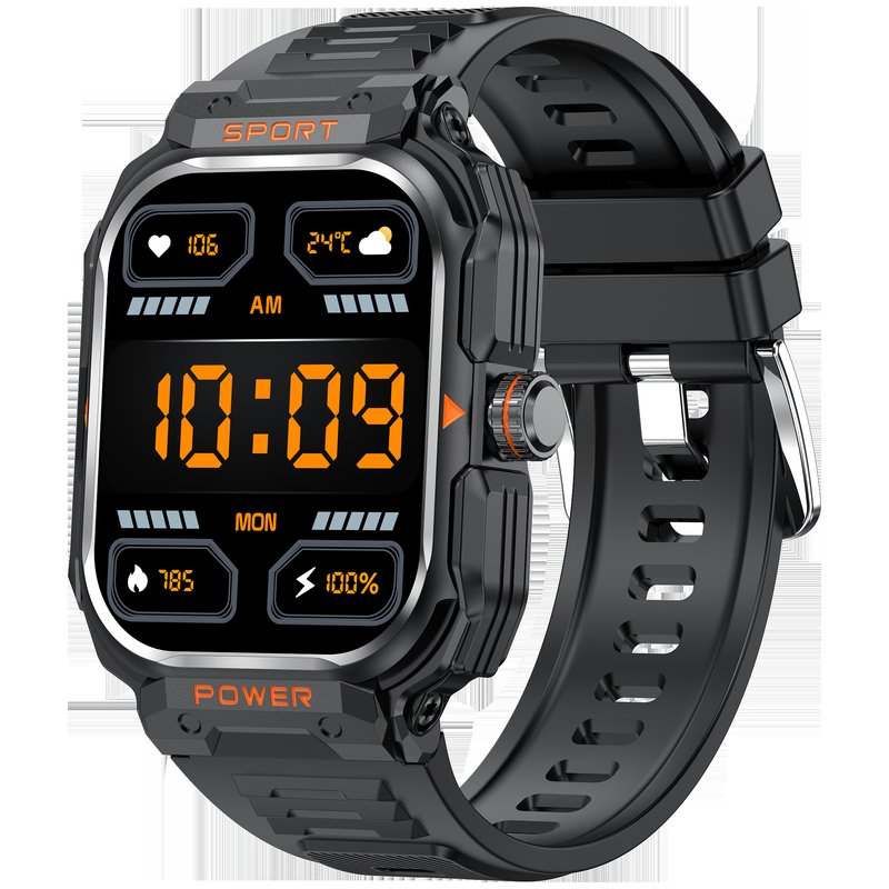 Innovative Design 2 in 1 Tws Earbuds Smart Watch 2.01 HD Display Wireless Charging Bt Call Waterproof Sport Smartwatch for Women