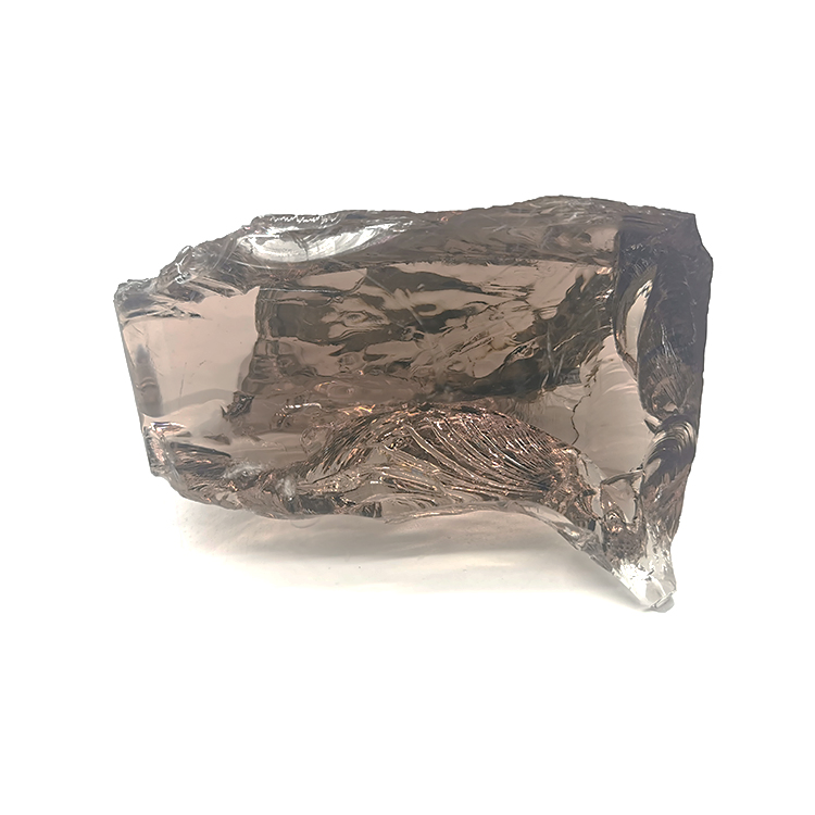 Transparent/Colorful Crushed Glass Block Glass Gravels for Building Decoration