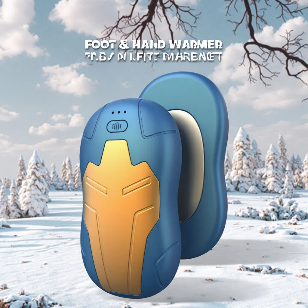 OEM Portable Reusable USB Hand Warmer Winter Gift Fast Heating Rechargeable Heater