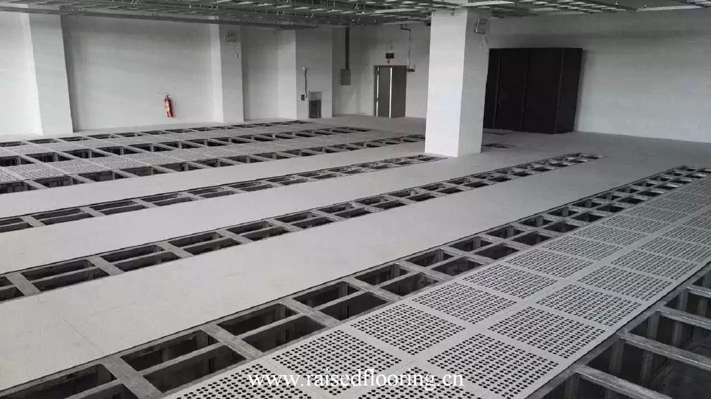 All - Steel Perforated Anti - Static Raised Floor with 27% Perforation Rate